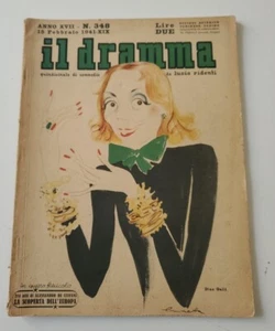 Rivista il dramma • 15 Febbraio 1941 / Torinese - Foto 1 di 7