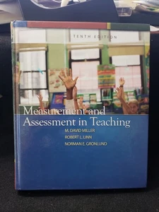 Measurement and Assessment in Teaching (10th Edition) - Hardcover - VG - Picture 1 of 2