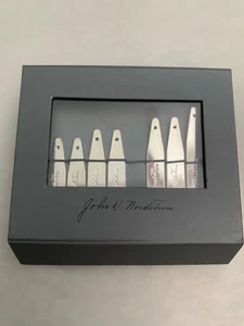 Nordstrom Metal Collar Stays Assorted Sizes Lot of 14 Original Box Nice! - Picture 1 of 10