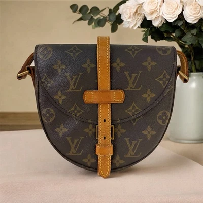 Louis Vuitton Chantilly Crossbody PM Brown Monogram Leather - Image 1 of 4