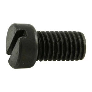 #6-48 x 1/4" Black Oxide Slotted Fillister Head Gun Screws (10 pcs.) - Picture 1 of 2