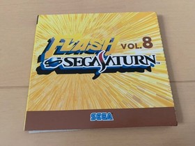 Flash Sega Saturn Vol.8 Demo Collection Used Opened Non-sale