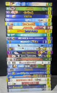 Kids and Family Cartoon/Animated Movies (PG DVDs) - Picture 1 of 1