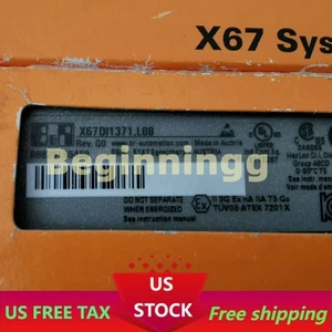 US Free TAX B&R X67DI1371.L08 X67 digital input module, 16 inputs, 24 VDC, sink - Picture 1 of 4