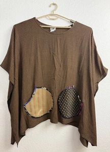 Carol Turner Collection Tunika Damen Übergröße OS Boho Hippie Artsy Lagenlook - Bild 1 von 11