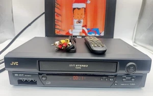 Videoregistratore Hi-Fi JVC 4 teste HR-A591U con telecomando e accordo AV. Testato! Spedizione veloce! - Foto 1 di 12
