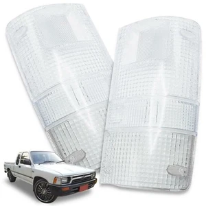 2X Rear Clear Tail Lamp Light Lens For Toyota Hilux LN85 MTX MK3 Pickup 1993 - Picture 1 of 7