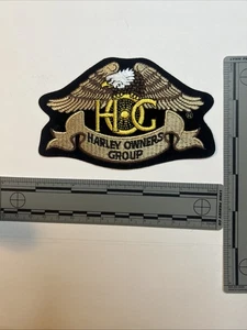Harley Davidson Bike Owners Group HOG Patch Eagle Wings Wheel  NOS - Picture 1 of 2