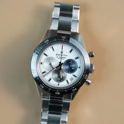 Zenith El Primero White Men's Watch - 03.3100.3600/69.M3100 mint - Image 1 of 4