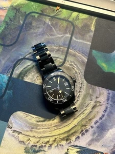 Christopher Ward C60 Trident-Pro 600 Vintage Watch PVD 38mm - Picture 1 of 8