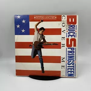 12''MAXI 45 RPM BRUCE SPRINGSTEEN COVER ME (3 TRACK UK) 1984 VG+/VG - Picture 1 of 7