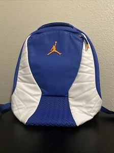 Air Jordan 12 XII Retro Backpack Hyper Royal/White Sz L 9A1773-U5H - Picture 1 of 7