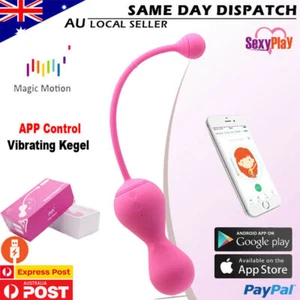 APP Remote Control GSpot Vibrator Kegel Ben Wa Balls Wearable Stimulator Sex Toy - Picture 1 of 9