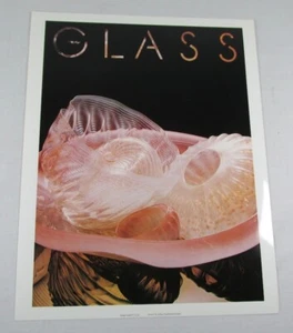 Póster de vidrio Chihuly de JULIUS FRIEDMAN, Mead Mark V 12 pt. 14 X 11 - Imagen 1 de 2