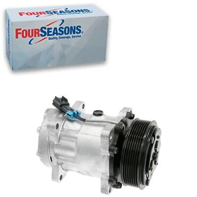 Compresor de aire acondicionado 4 estaciones para GMC C7500 1997-2003 Topkick Foto 1 de 4