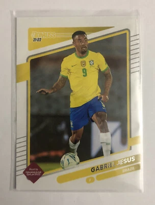 Donruss Optic Camino al Mundial de Qatar 2021-22 #22 Gabriel Jesús Brasil Foto 1 de 2