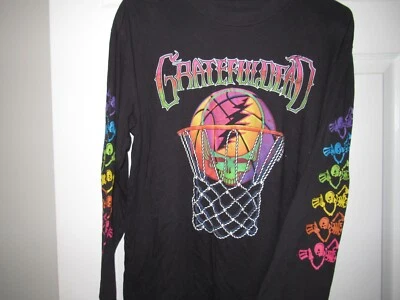 Camisa negra de gran tamaño HOLLISTER para hombre XS manga larga GRATEFULL DEAD Foto 1 de 4