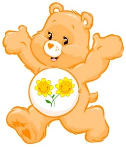 Friend Care Bear Bügelbild Transfer - T-Shirt + helle & dunkle Stoffe #18 - Bild 1 von 4