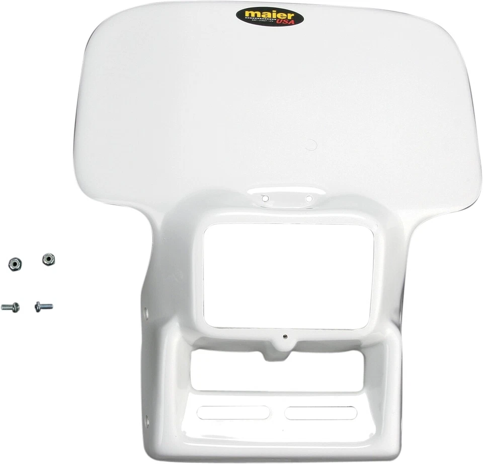 Maier Headlight Shell Honda White 1983-2000 Honda XR 200 250 350 600 122001CT - Image 1 of 1