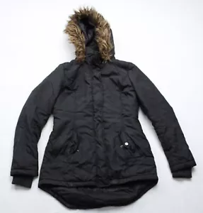 Only Blue Behaviour Damen Wave Parka Jacke mit durchgehendem Reißverschluss JW7 schwarz Medium - Bild 1 von 10