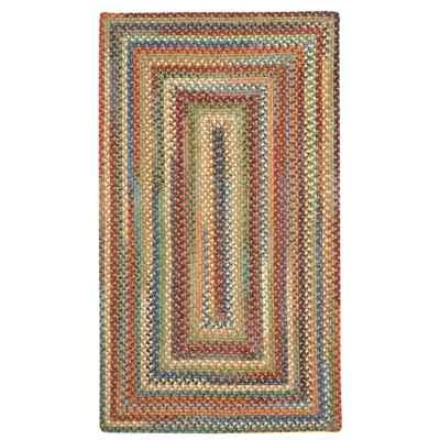 Capel Rugs American Classic Cinnamon Wool Blend Country Braided Rectangle Rug - Image 1 of 4