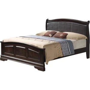 Glory Furniture Louis Phillipe King Panel Bed in Cappuccino - Picture 1 of 1