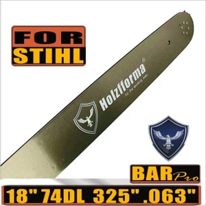 Barra guía de motosierra Holzfforma 18" .325" .063" REP# 3003 000 6817 74DL - Imagen 1 de 1