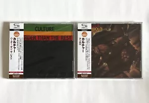 CULTURE lot of 2 JAPAN SHM CD NEW w/OBI Harder Than The Rest Cumbolo REGGAE B01 - Picture 1 of 2