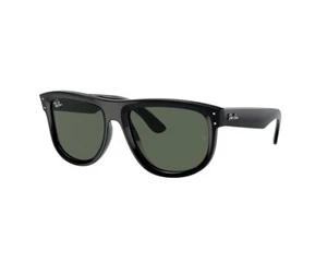 Ray-Ban Sunglasses RBR0501S Boyfriend reverse 6677VR Black green Man Woman - Picture 1 of 1