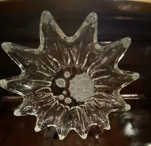 Studio Nova "Heavens Gate" Stars Moon Planet Sun Frosted Crystal - Picture 1 of 4