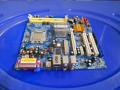SCHEDA MADRE ASROCK LGA 775 CPU INTEL PENTIUM DDR2 - Immagine 1 di 4