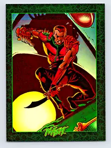 1993 River Group PLASM Zero Issue Foil #8 of 9 Shooter Insert Trading Card - Picture 1 of 2