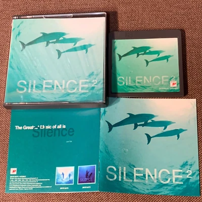 SILENCE 2 V.A. JAPAN MD (Mini Disc) SRYR6074 w/ BOOKLET 1997 issue Mozart Satie - Image 1 of 4