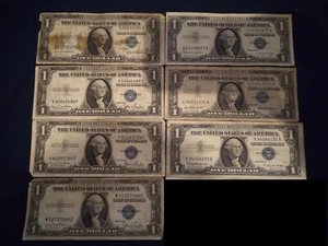 1935 - 1957 Silver Certificate $2 Bills - Picture 1 of 2