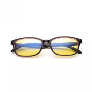 Gaming Glasses New Anti Fatigue Glare Yellow Lens PC Gamers Blue Light Block HD - Picture 1 of 4