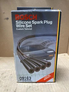 New Old Stock Bosch Silicone Spark Plug Wire Set #09163 - Picture 1 of 11