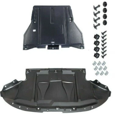 POUR VW PASSAT B5 1997-2005 PLAQUE COUVERCLE CACHE PROTECTION SOUS MOTEUR + SET  - Immagine 1 di 4
