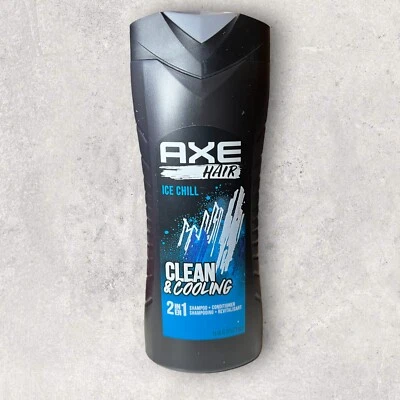 1 x AXE Hair 2-In-1 ICE CHILL Shampoo & Conditioner Clean & Cooling 16 fl oz - Image 1 of 2