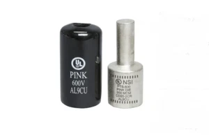Compression Pigtail Adapter NSI PTS-500 MCM Pink Die CD20-2CR AL9CU Aluminum - Picture 1 of 2