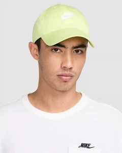 Nike Club Unstructured Futura Wash Cap Light Lemon Twist L/XL Unisex FB5368 736 - Picture 1 of 4