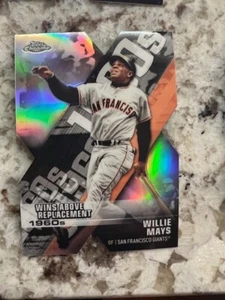 Tarjeta troquelada Topps 2020 Chrome Dece Excellance Giants Willie Mays #Dod-7 - Imagen 1 de 1