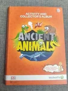 Woolworths Ancient Animals Activity And Collector's Album And Cards  - Picture 1 of 11
