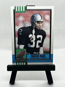 Topps 1990 Marcus Allen Running Back Los Angeles Raiders #289 NFL Sports Card - Picture 1 of 10