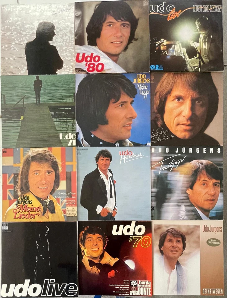 12x Udo Jürgens - LP Vinyl Sammlung - Zustand Gut / Sehr Gut - Bild 1 von 1