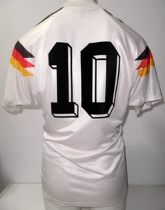 ALEMANIA camiseta auténtica Adidas Mundial Italia 1990 maglia trikot 90 MATTHAUS - Imagen 1 de 6