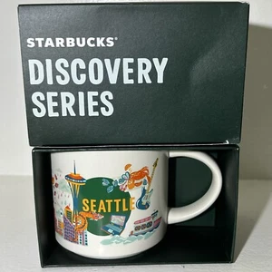 Starbucks SEATTLE Washington Discovery Series Collectible Mug 14 Oz. NEW!! - Picture 1 of 7