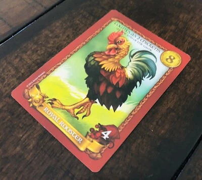 ARCANE WONDERS Sheriff of Nottingham Contraband Royal Rooster Replacement Extra Card Official