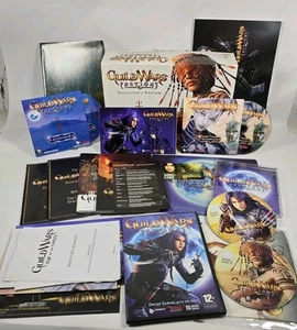 Guild Wars Factions Collectors Edition Big Box PC Game 2006 w/Extras - Imagen 1 de 22