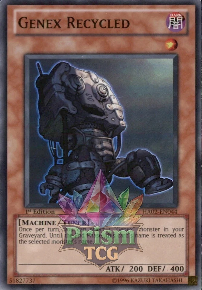 1st ed Genex Recycled super rare HA02-EN044 Yugioh - Image 1 of 1