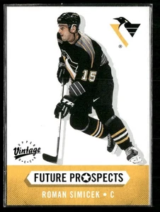 2000-01 Upper Deck Vintage - Future Prospects Roman Simicek #391 (RC) - Bild 1 von 2